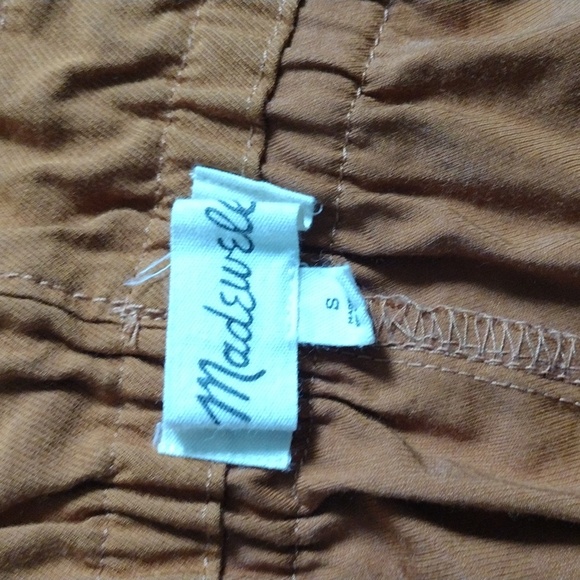 Madewell Brown Ankle-Length Pants Rust Color - Picture 2 of 2